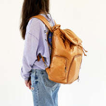 Load image into Gallery viewer, Cheeky Lime Backpack | Caramel (FINAL SALE)
